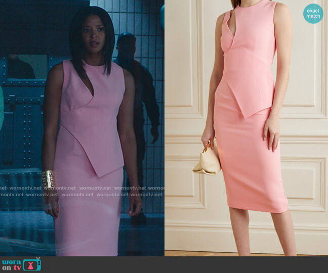 Safiyaa Amanda Dress worn by Mallory Book (Renée Elise Goldsberry) on She-Hulk Attorney at Law