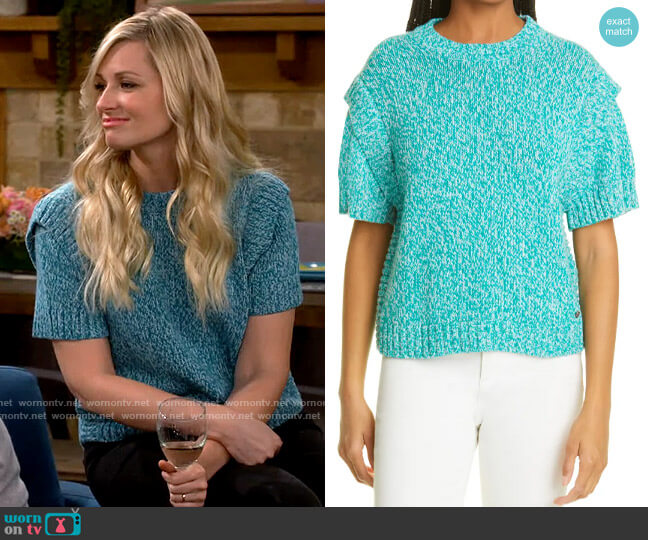 Ted Baker Aisana Sweater worn by Gemma (Beth Behrs) on The Neighborhood