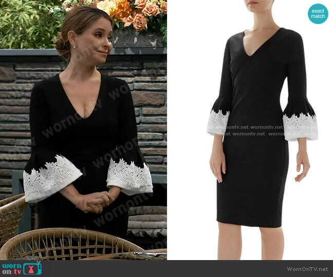 Ted Baker Rastrel Dress worn by Olivia Falconeri (Lisa Lo Cicero) on General Hospital
