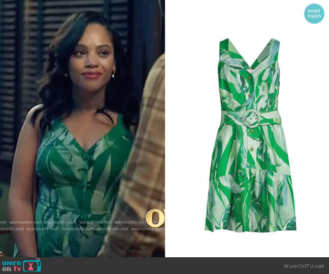 Ted Baker Yaz Dress worn by Darla (Bianca Lawson) on Queen Sugar