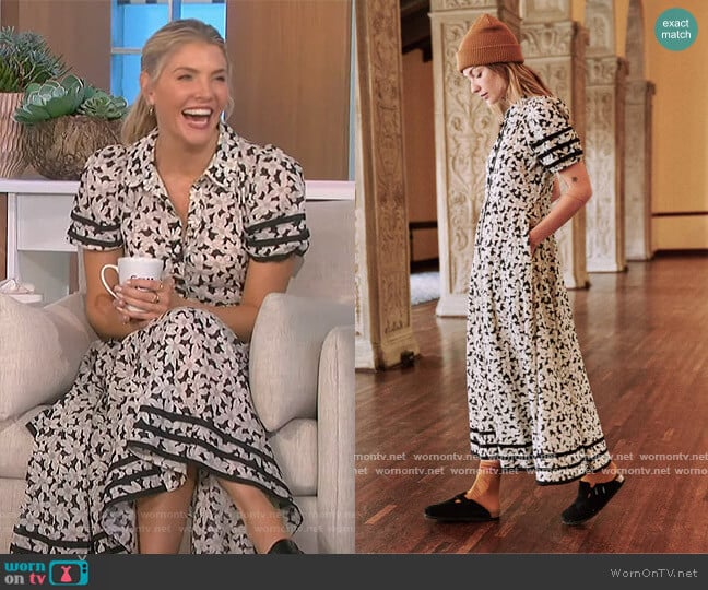 The Great The Bonbon Dress worn by Amanda Kloots on The Talk