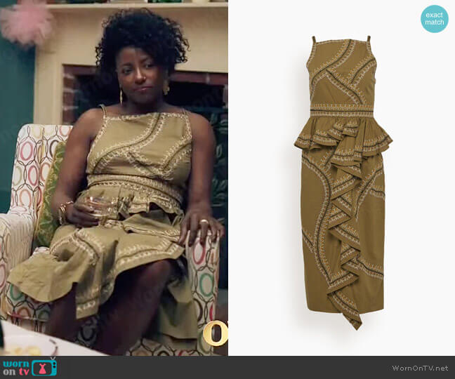 Ulla Johnson Sylvan Dress worn by Nova Bordelon (Rutina Wesley) on Queen Sugar