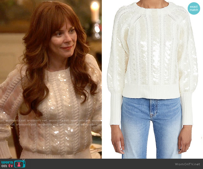 Veronica Beard Yola Sweater worn by Nicolette Roman (Anna Friel) on Monarch
