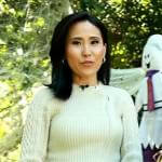 Vicky’s ivory ribbed knit jacket on Today
