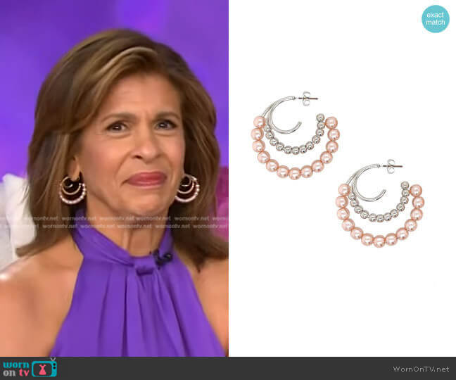Jennifer Miller 2022 Hope Hoops worn by Hoda Kotb on Today
