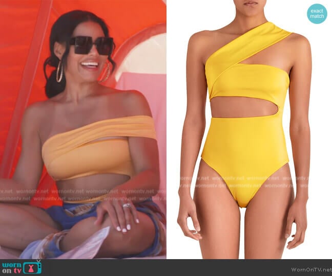 BaoBab Goa One-Piece Swimsuit worn by Mia Thornton on The Real Housewives of Potomac