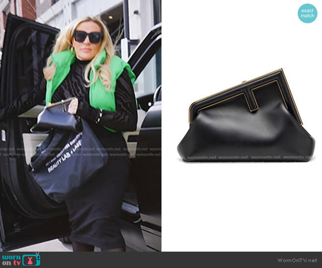 Fendi First Small bag worn by Heather Gay on The Real Housewives of Salt Lake City