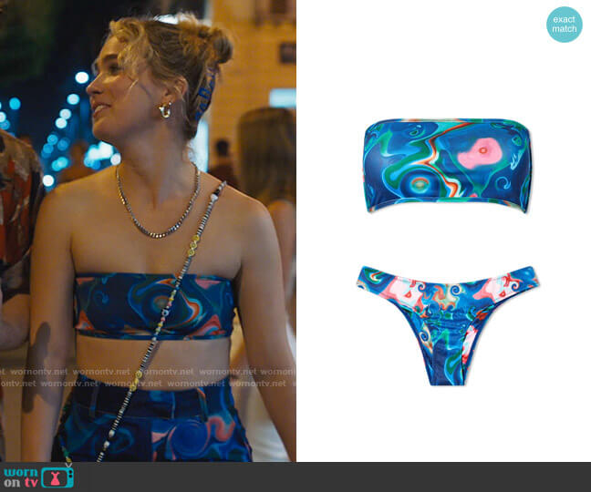 Losing My Favourite Game Bikiniby House Of Sunny worn by Portia (Haley Lu Richardson) on The White Lotus