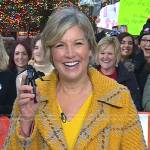 Kristen Dahlgren’s yellow plaid coat on Today