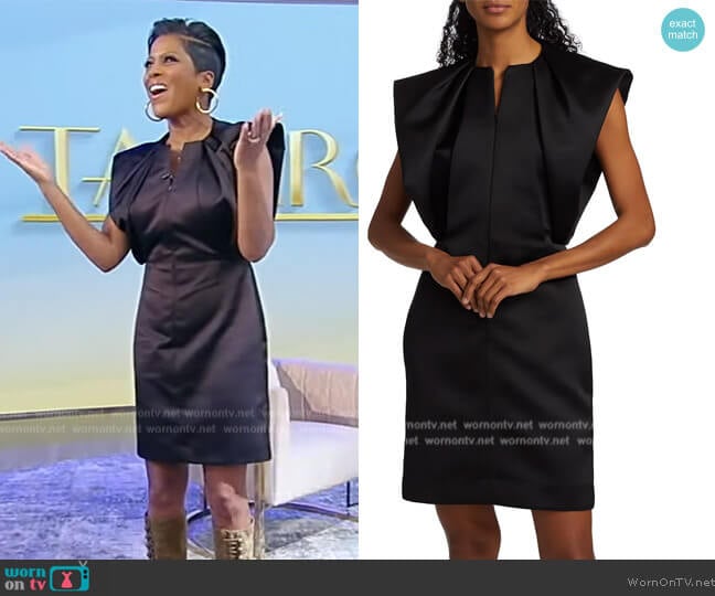 Proenza Schouler Satin Sheath Dress worn by Tamron Hall on Tamron Hall Show