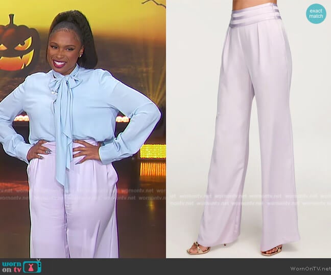 Ramy Brook Joss Wide Leg Pant worn by Jennifer Hudson on The Jennifer Hudson Show