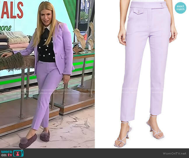 Veronica Beard Renzo Pants worn by Jill Martin on Today
