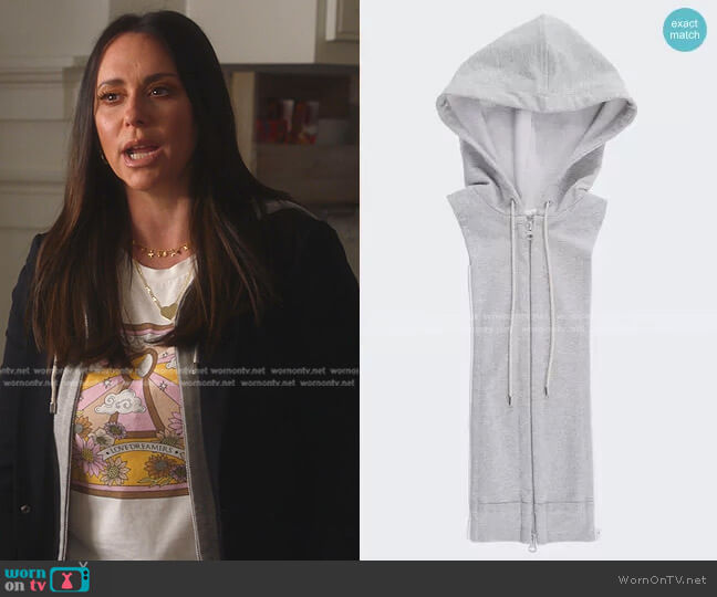 Veronica Beard Hoodie Dickey worn by Maddie Kendall (Jennifer Love Hewitt) on 9-1-1