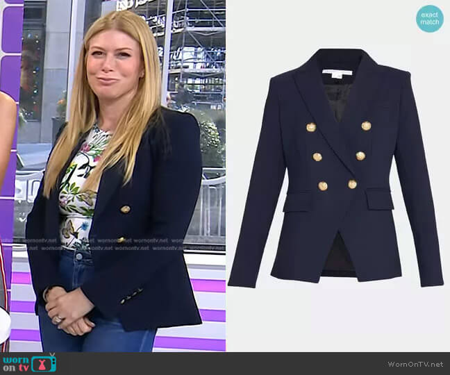 Veronica Beard Miller Dickey Jacket worn by Jill Martin on Today