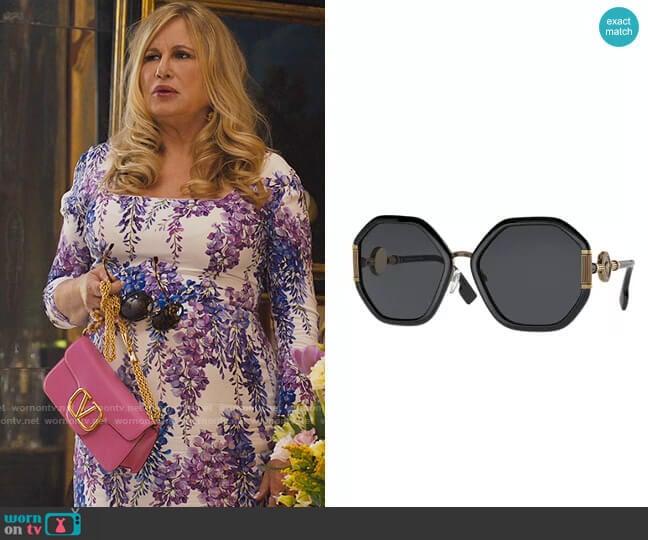 Versace Style #4413 worn by Tanya McQuoid (Jennifer Coolidge) on The White Lotus