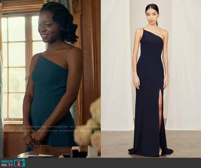 Amsale Sloan Dress worn by Zora Wheeler (Danielle Deadwyler) on From Scratch