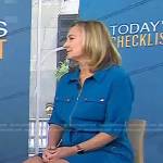 Amy Goyer’s blue utility dress on Today