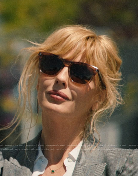 Beth’s sunglasses on Yellowstone