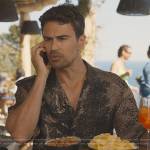 Cameron’s tree print shirt on The White Lotus