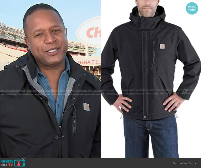 Carhartt Shoreline Jacket worn by Craig Melvin on Today