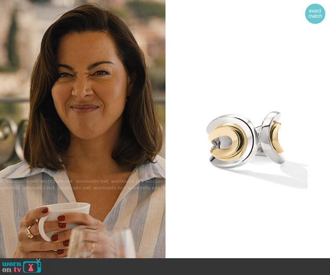 Cast The Fearless Muse Ring worn by Harper Spiller (Aubrey Plaza) on The White Lotus