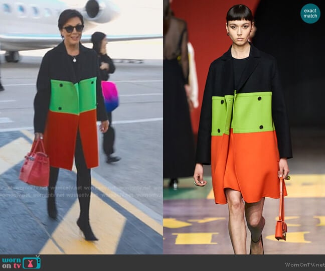 Christian Dior 2022 Spring Collection worn by Kris Jenner (Kris Jenner) on The Kardashians