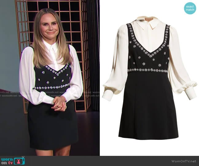 Cinq a Sept Cady Dress worn by Keltie Knight on E! News
