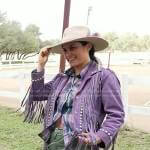 Donna’s purple plaid shirt and fringed jacket on Today