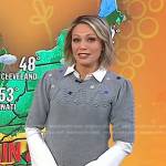 Dylan’s grey bobble sweater on Today