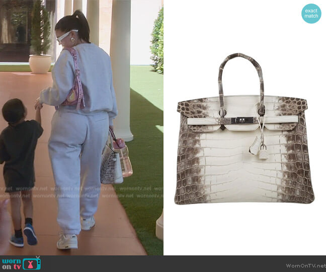 Hermes Birkin 35 Bag worn by Kylie Jenner (Kylie Jenner) on The Kardashians
