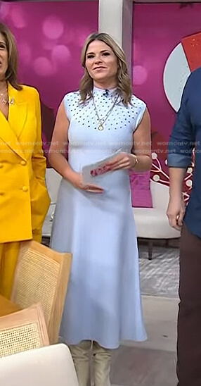 Jenna’s light blue eyelet dress on Today
