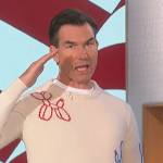Jerry’s balloon dog sweater on The Talk