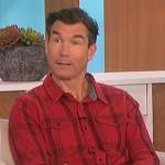 Jerry’s red plaid shirt on The Talk