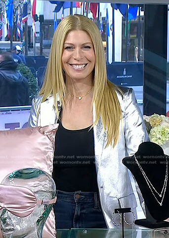 Jill’s metallic blazer on Today