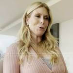 Jill’s pink ribbed cardigan on Today