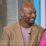 Keion Henderson’s khaki blazer on Sherri