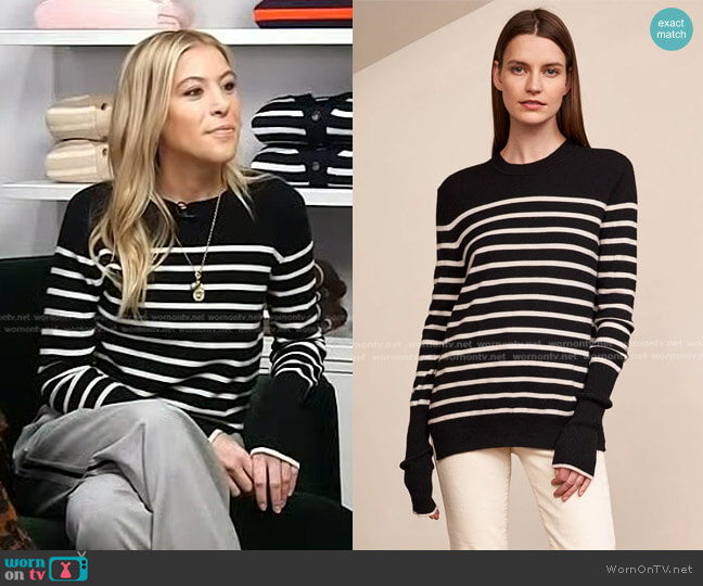 La Ligne AAA Lean Lines Sweater worn by Molly Howard on Today