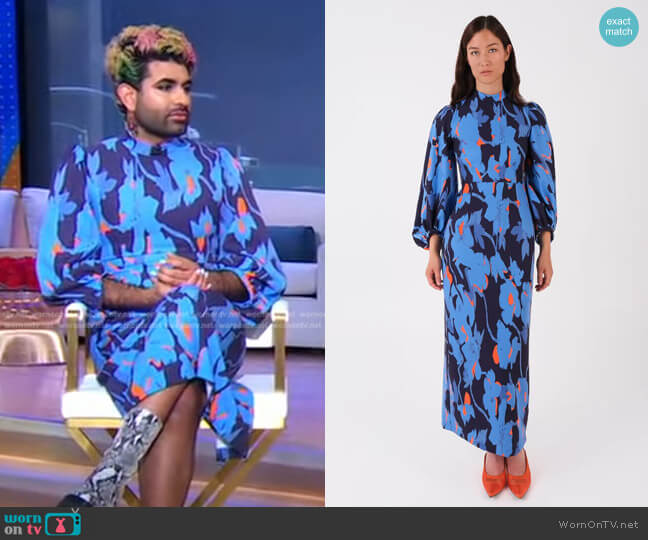 Laagam Iro Dress worn by Alok on Good Morning America