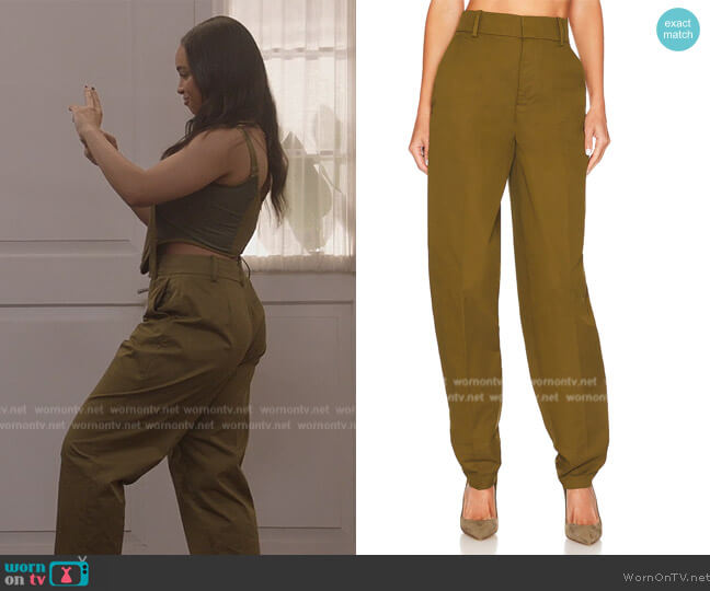 L'Academie Rey Pant worn by Skye (Madison Shamoun) on All American