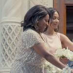 Lynn’s sequin gown on From Scratch