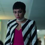 Ari’s stripe Jacket on Elite