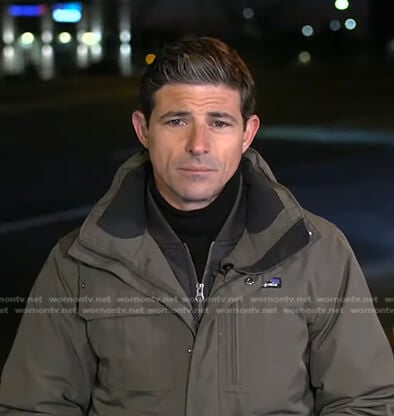 Matt’s khaki jacket on Good Morning America