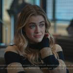 Michaela’s beige stripe sweater on Manifest