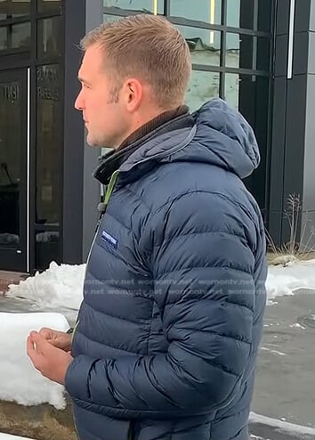 Morgan’s grey puffer jacket on Today
