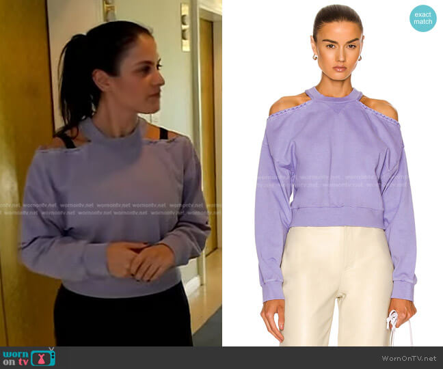 Noam Caria Top worn by Donna Farizan on Today