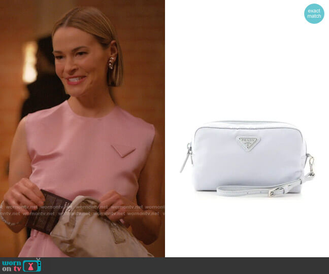 Prada Tessuto Pouch worn by Alice Pieszecki (Leisha Hailey) on The L Word Generation Q