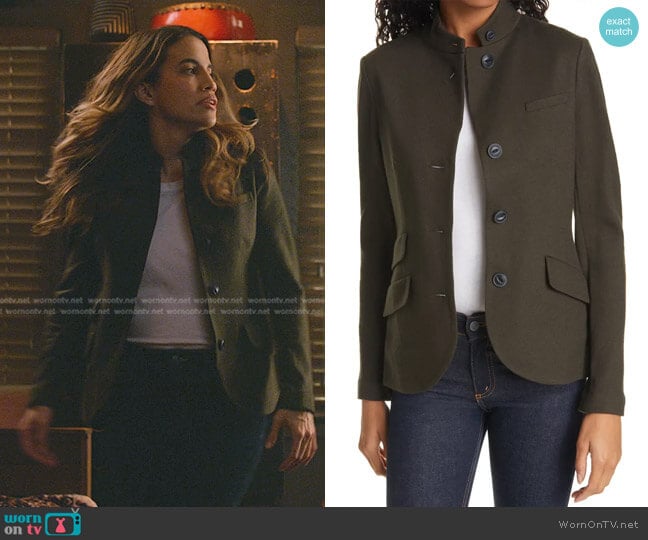 Rag & Bone Slade Wool Blazer worn by Michelle Gutierrez (Natalie Morales) on Dead to Me