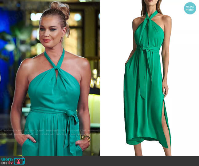 Reiss Evvie Dress worn by Rebecca Romijn on The Real Love Boat