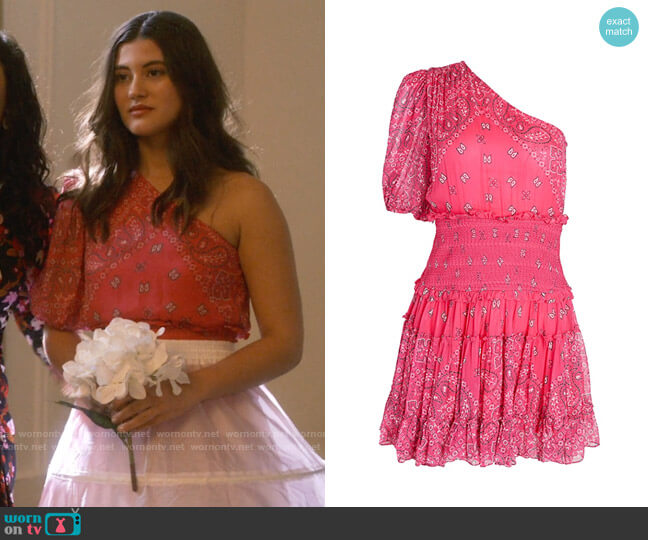 Rococo Sands Romani Dress worn by Ana Phoenix (Emma Milani) on Monarch
