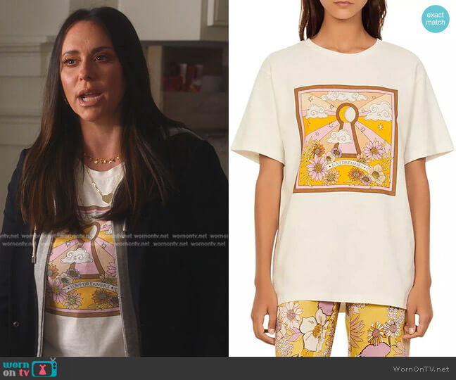 Sandro H21 Etoile Tee worn by Maddie Kendall (Jennifer Love Hewitt) on 9-1-1